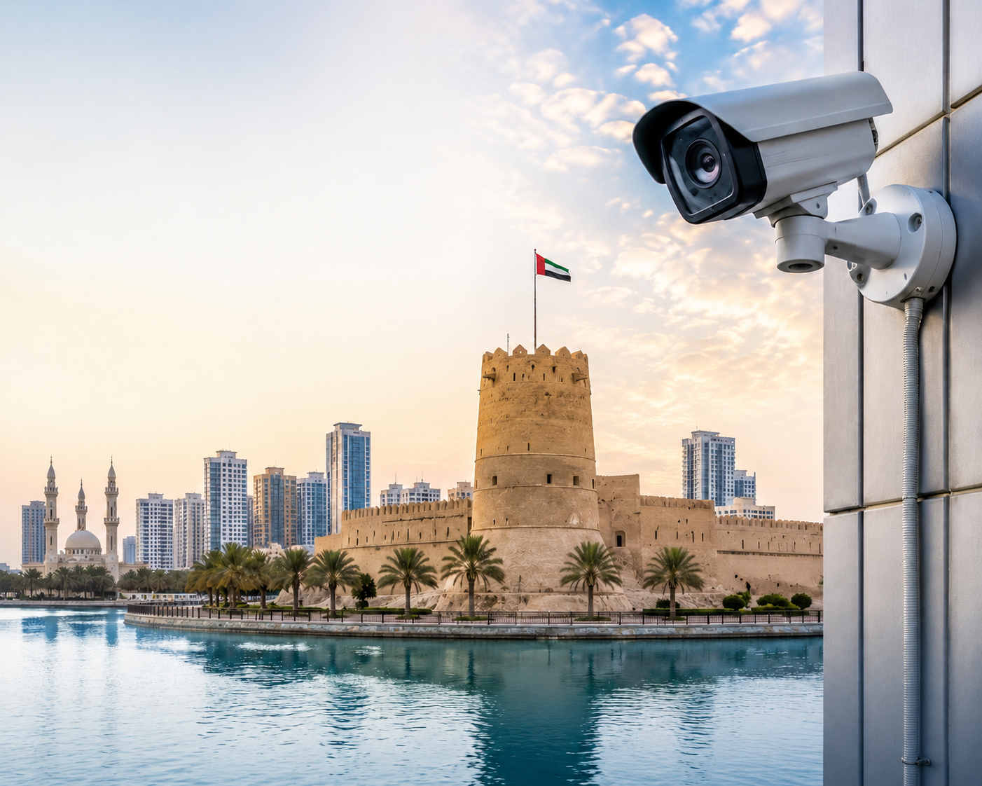 CCTV surveillance system with live monitoring and analytics